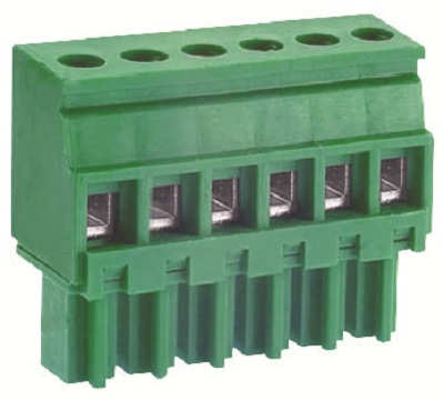 TERM BLOCK, PLUGGABLE - 6 Positions, 24-16 AWG Wire Size, 3.5mm Pitch, Free Hanging Mounting | Lightweight 5.443g, Reliable Connectivity Solutions
