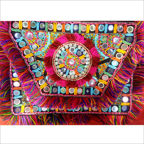 Banjara Fur Frill Bag