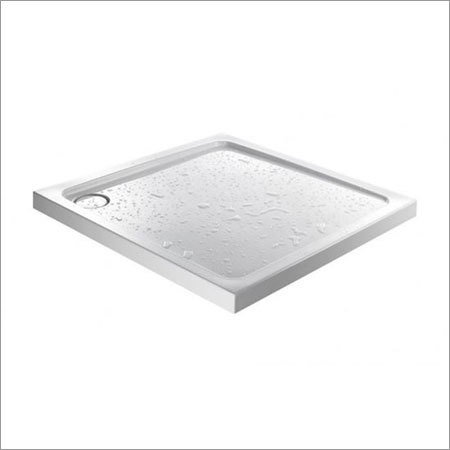 Square Shower Tray White