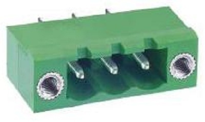 PIN HEADER, EUROSTYLE - 5 Position Eurostyle Terminal Block, 5.08mm Pitch, Brass Contacts with Tin Plating, Weighs 3 Grams | Model No. MC24394