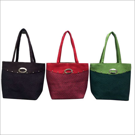 Fancy Jute Bags - Variable Size, Multiple Colors | Durable, Eco-Friendly, Stylish, Versatile, Reusable, Two Handles