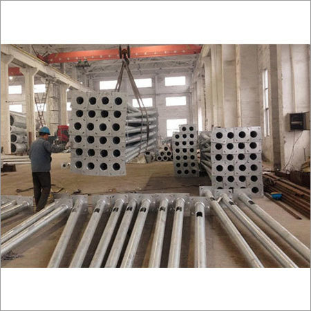 Galvanized Street Light Pole