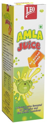 Leo Amla Health Drink - 750 ml Bottle | Rich in Vitamin C, Antioxidants, Natural Amla Squash for Health Conscious Consumers