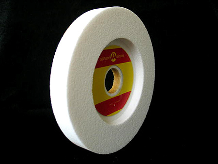 White Wheels - 250mm Diameter, 13mm Thickness, 31.75mm Bore, AA46 Grit | High-Quality White Finishing Wheels