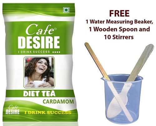 Instant Diet Tea Premix - 0.5 Kg | Add Hot Water for Instant Cardamom Flavor, Natural Ingredients, FSSAI, GMP, HALAL Certified