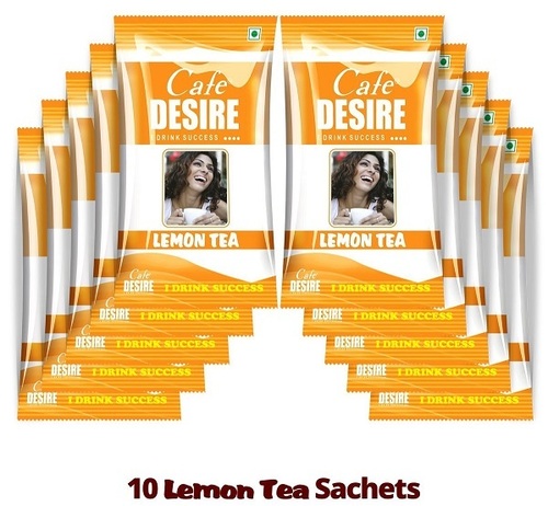 Instant Lemon Tea Premix - 0.15 Kg | Just Add Hot Water for Homestyle Taste, 100% Natural Ingredients, FSSAI and HALAL Certified