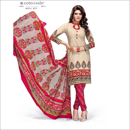 Multi Color Cotton Salwar Kameez Manufacturer