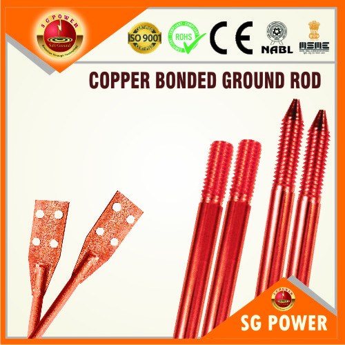 Copper Bonded Ground Rods