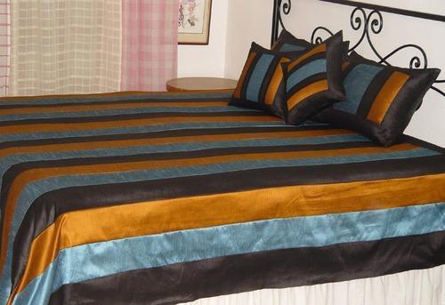 Multi-color Patch Work Bed Cover