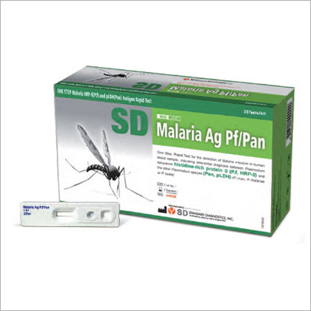Malaria Ag Pf-Pan - Paper, Rectangular, Green | Glossy Lamination, Industrial Use in Pharma Applications