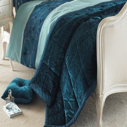 Blue Velvet Throws