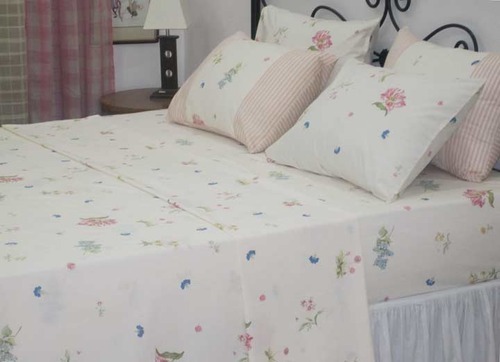 White Fitted Bed Sheet Set