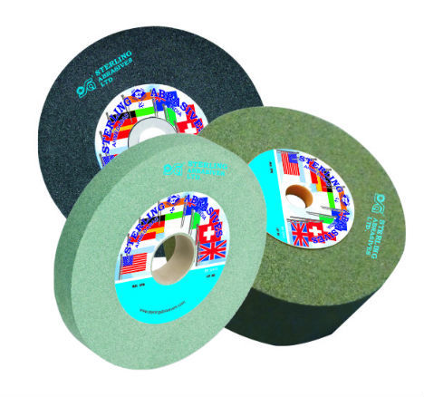 Carbide Grinding Wheels - 200 mm Diameter 25 mm Thickness | 5 Pcs Excellent Life and Cut Rate Suitable for Carbide Tool Grinding and Mining