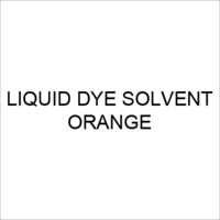 Liquid Dye Solvent Orange