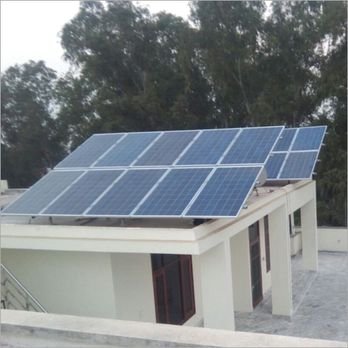 Solar Power Plant Of Grid