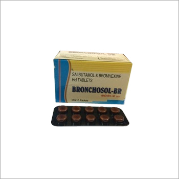 Salbutamol And Bromhexine Tablets General Drugs