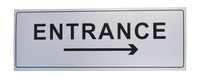 Entrance Signage - Coating Type: Metallic Coating