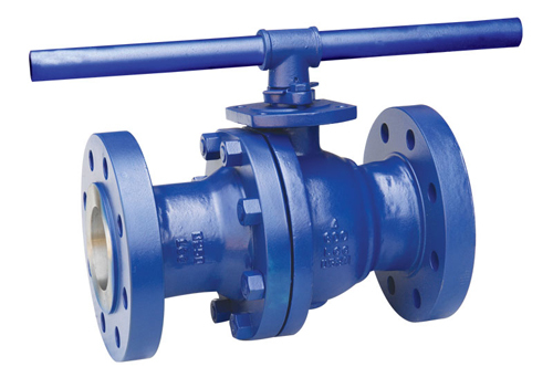 Blue Floating Ball Valve