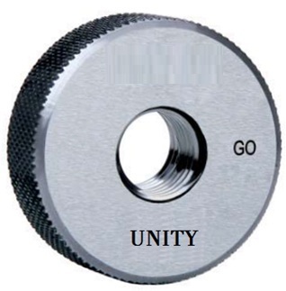 Thread Ring Gauge - Oil Hardened Tool Steel, M10x1.5 mm Size, Go Type Gauge, Tolerance Class 6g