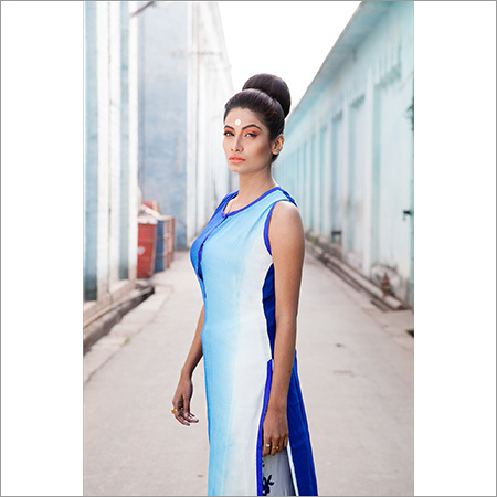 Long Kurtis Decoration Material: Cloths