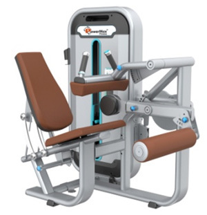 Horizontal Leg Curl - Steel 1640x1070x1540mm Silver 120kg Weight Stack | Leg Strengthening Muscle Building Targeted Exercise