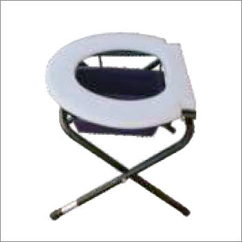 Foldable Commode With Pot