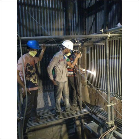 HVOF Thermal Spray Coating of Boiler Coating