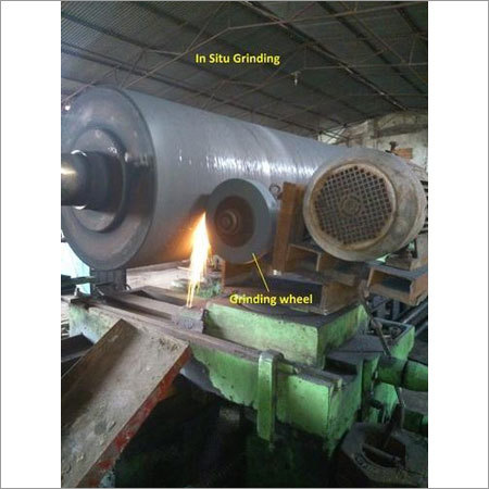 In Situ Grinding & Super Polishing On Paper Mill Cylinder