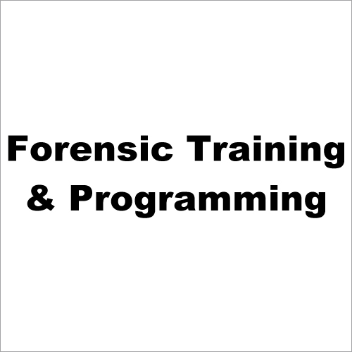 Forensic Training & Programming Forensic Training & Programming