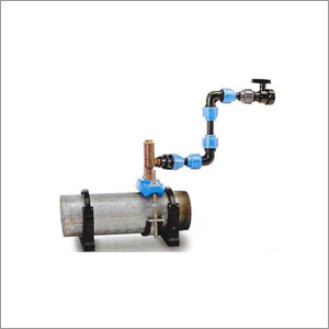 Water Service Connection From Metal Distribution Network Components Used