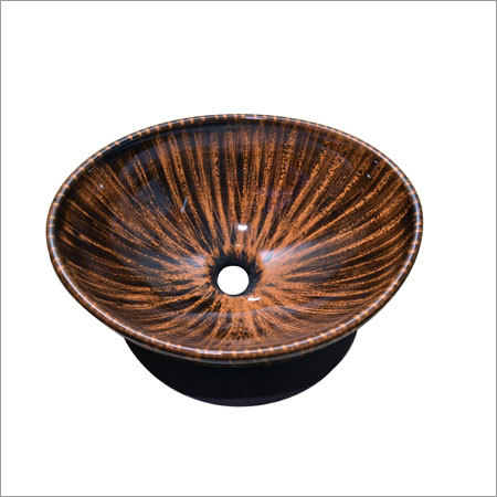 Colorful Ceramic Handmade Art Basin