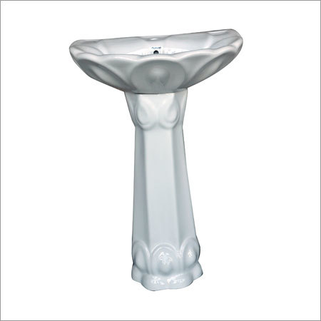 Plain Series Pedestal Wash Basin