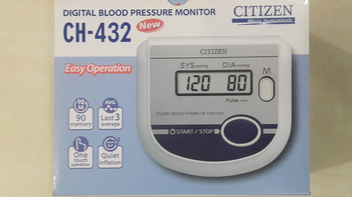 Citizen Digital Blood Pressure Monitor