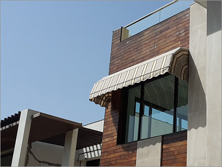 Basket awning