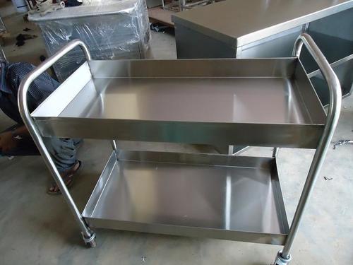 SS Kitchen Trolley
