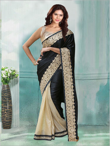 Net Cotton Saree