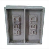 Double Brick Mould with Ejector and Name