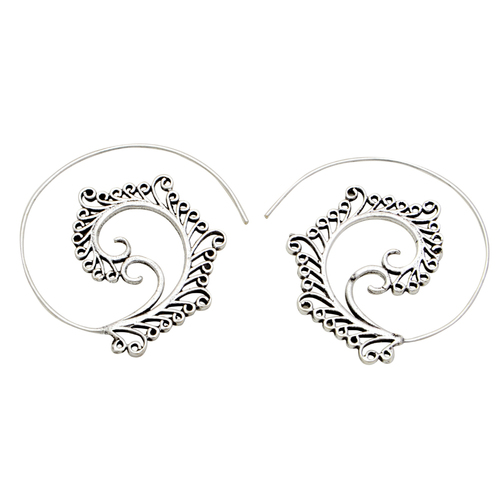 Silver Plated Fancy Earring