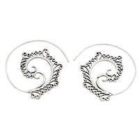 Silver Plated Fancy Earring