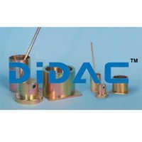 Aggregate Crushing Value Apparatus - Steel 75 Mm Diameter Cylinder | Includes Plunger, Base Plate, Tamping Rod, 8 Kg Weight