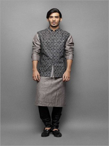 Designer Jacket Kurta Pajama