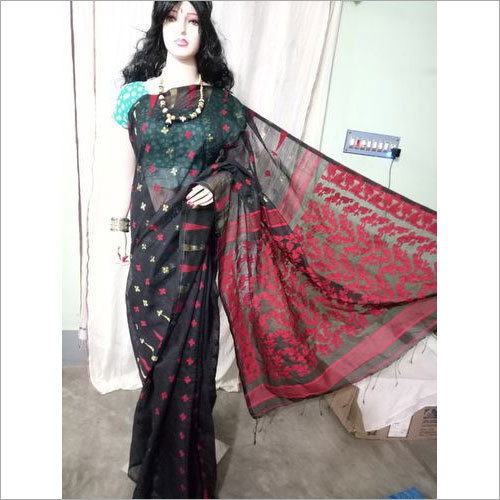 Dhakai Jamdani Saree