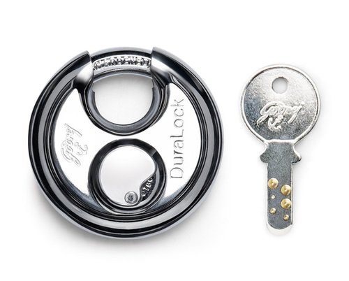 Padlocks - Stainless Steel 90mm, 14 Pins Combination Lock | Rust Proof, Drill & Cut Resistant, Hardened Shackle