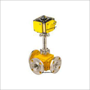 3  Way Pneumatic Operated Cryogenic Ball Valve