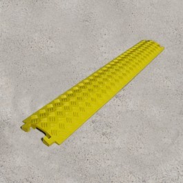 Yellow Electric Cable Floor Cover