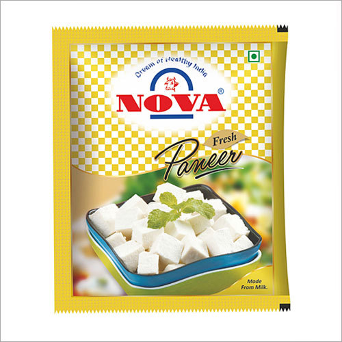 Paneer Vacuum Pouches - PVC, Flat Pouch, Soft, Yellow | Ensures Extended Shelf Life and Freshness for Dairy Packaging