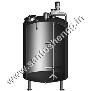 industrial mixer with mechanical seal
