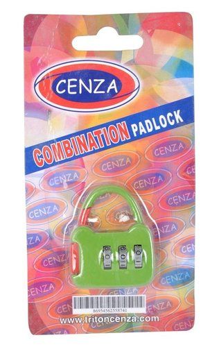 Green Combination Padlock