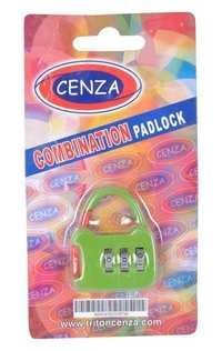 Green Combination Padlock