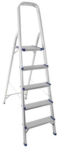 5 STEP PLATFORM ALUMINIUM LADDER